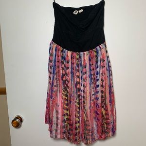 Roxy Strapless Dress - M